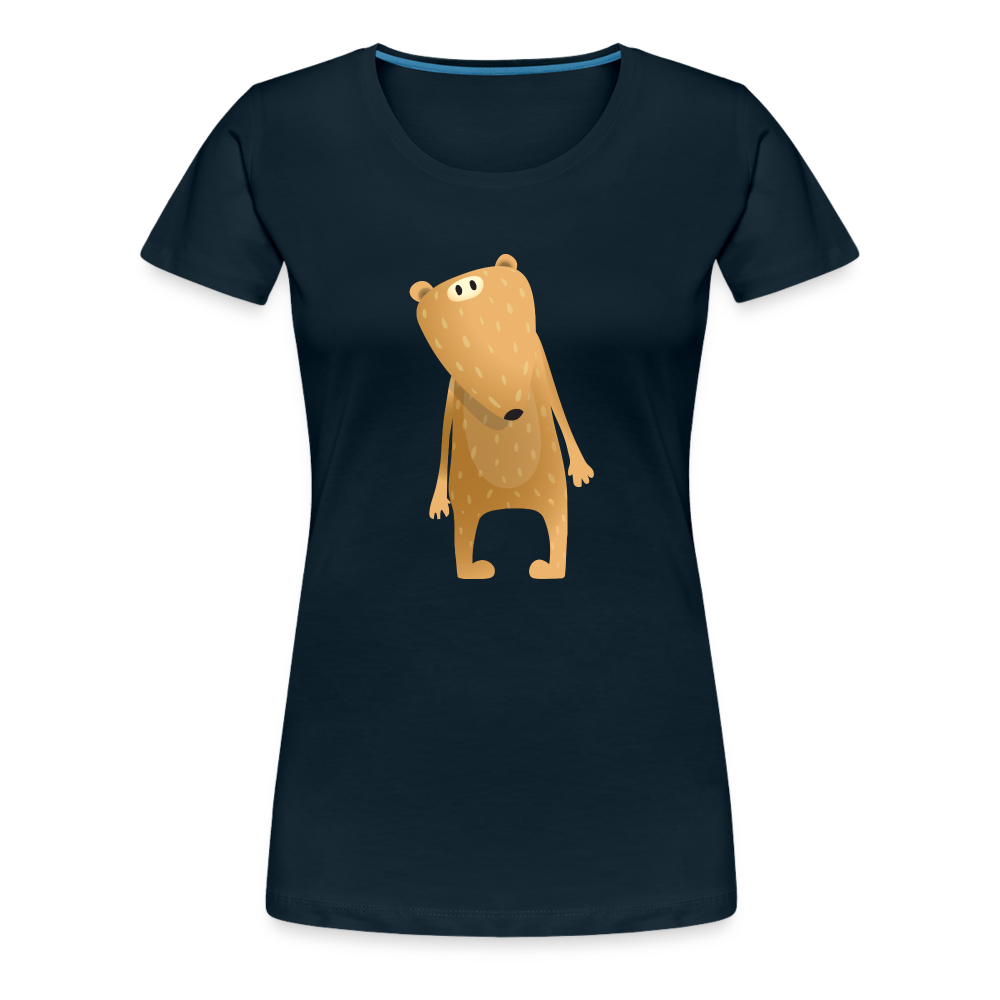 Women’s Premium T-Shirt - deep navy