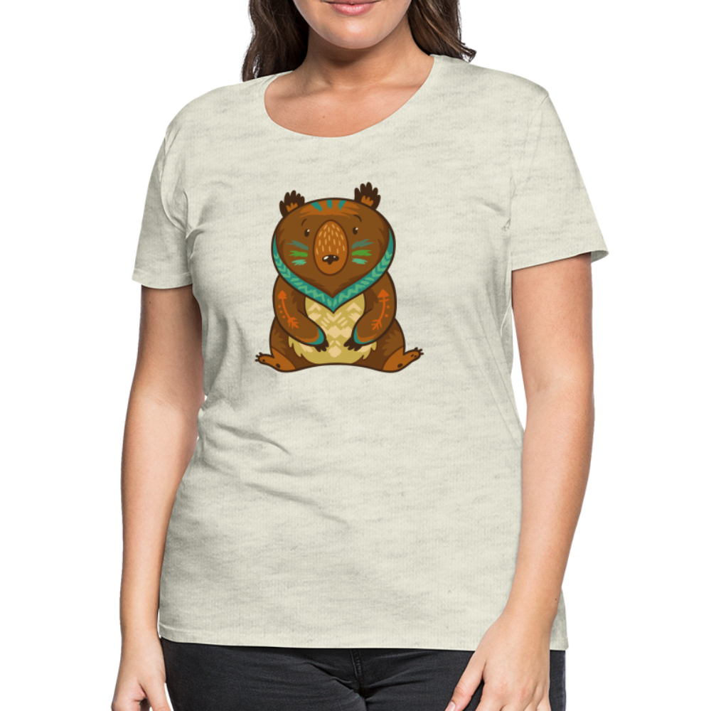 Women’s Premium T-Shirt - heather oatmeal