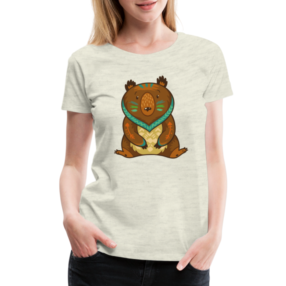 Women’s Premium T-Shirt - heather oatmeal