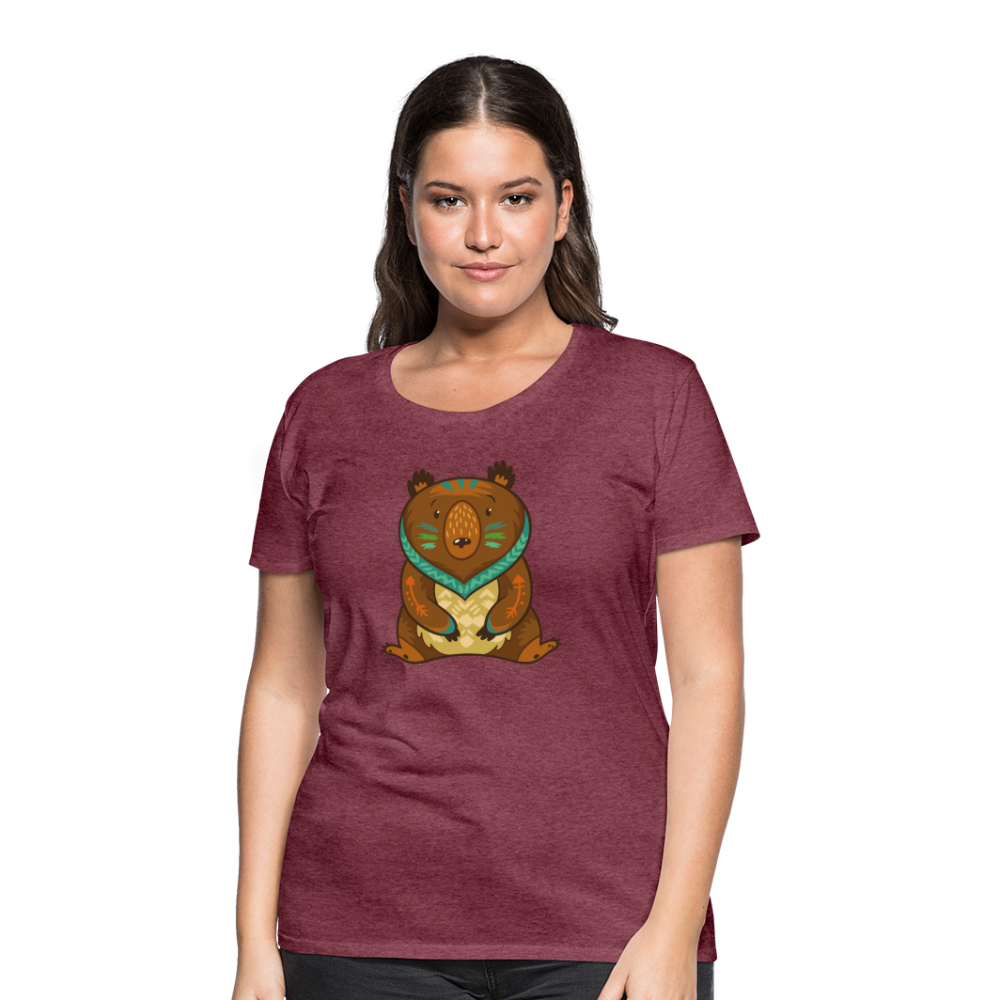 Women’s Premium T-Shirt - heather burgundy