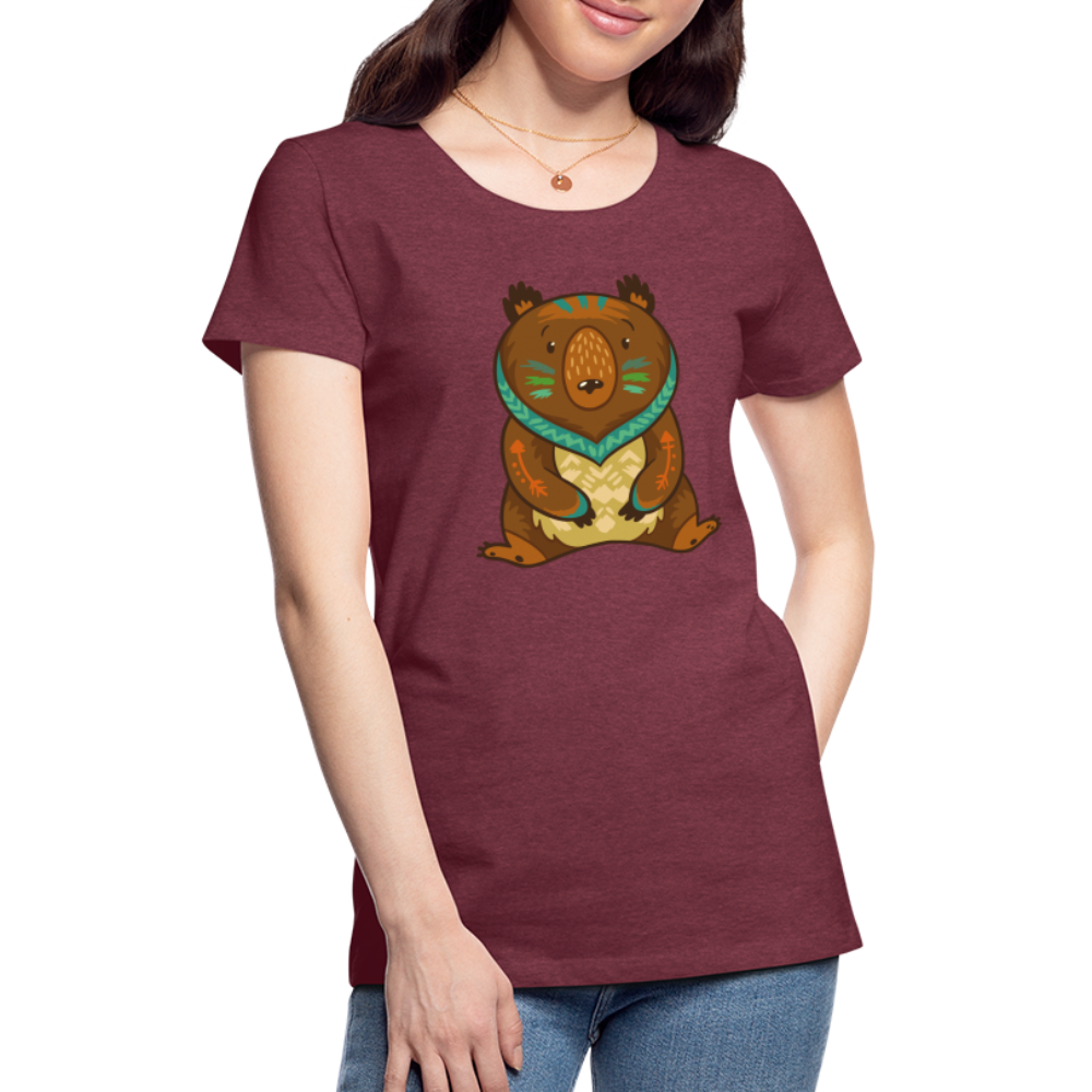 Women’s Premium T-Shirt - heather burgundy