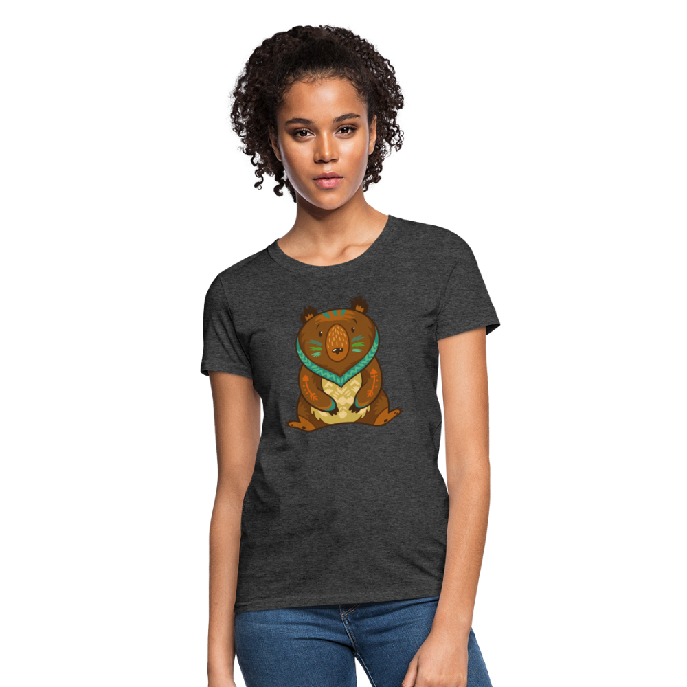 Women's T-Shirt - heather black