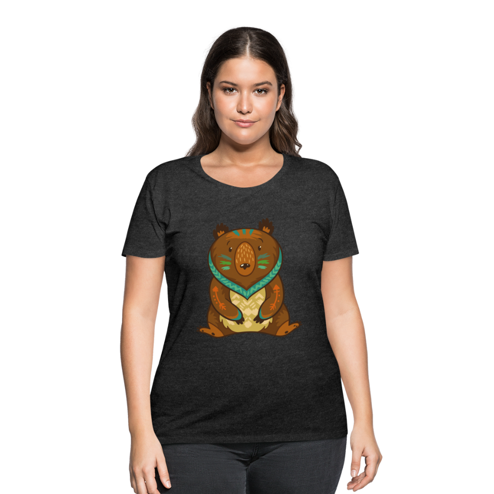 Women’s Curvy T-Shirt - deep heather