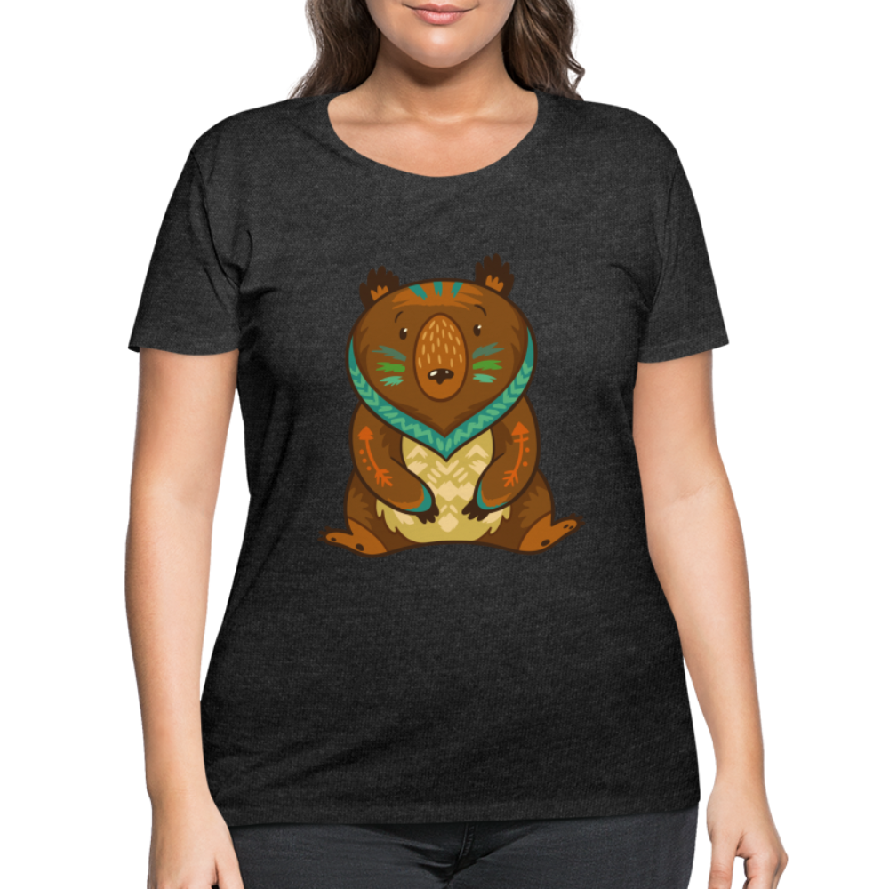 Women’s Curvy T-Shirt - deep heather