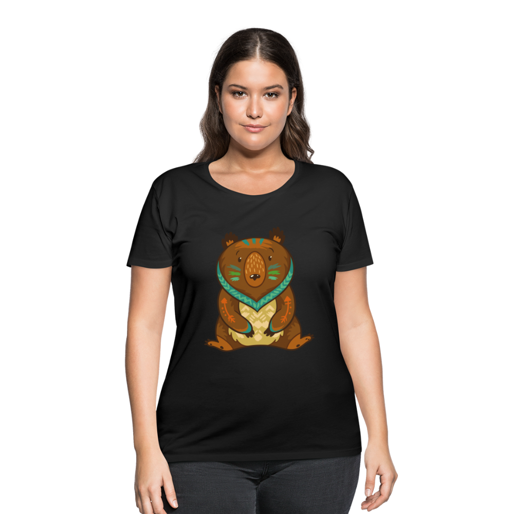 Women’s Curvy T-Shirt - black