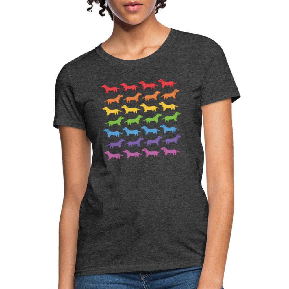 Women's T-Shirt - heather black