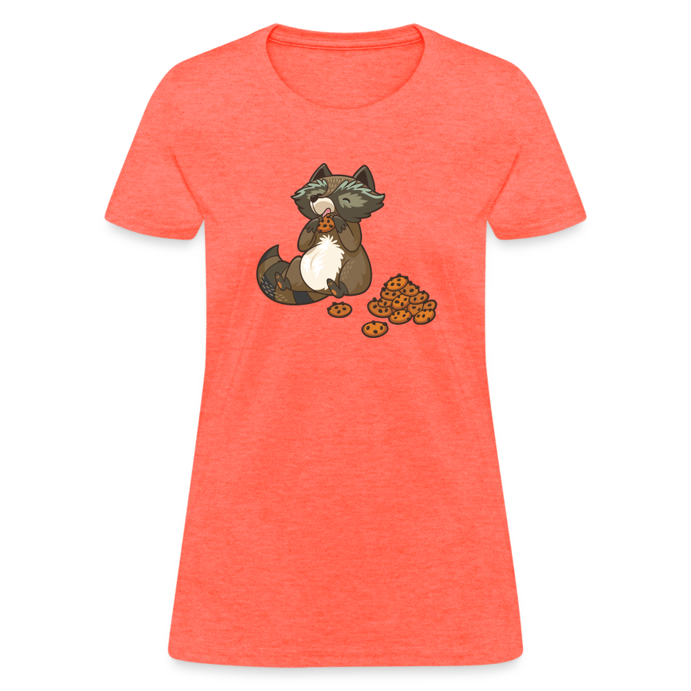 Women's T-Shirt - heather coral