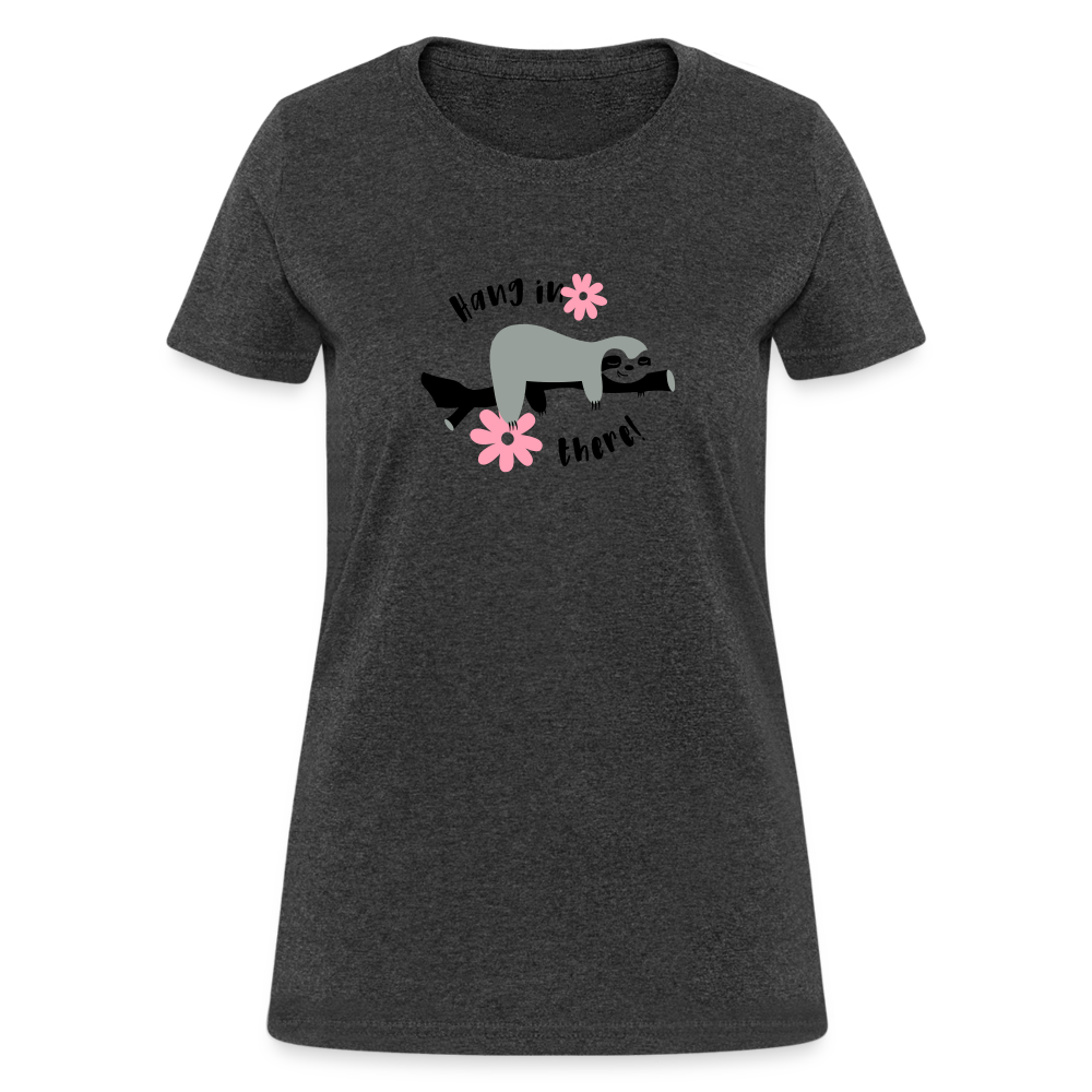 Women's T-Shirt - heather black