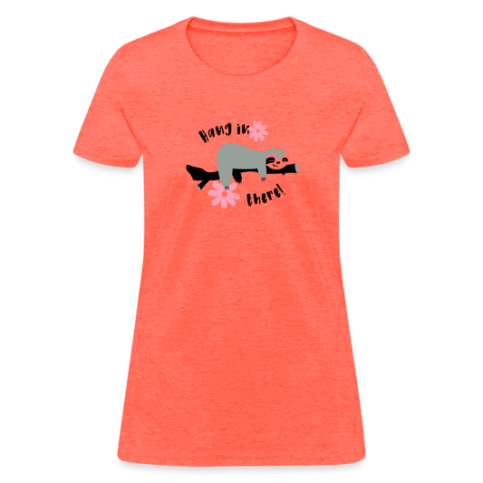 Women's T-Shirt - heather coral