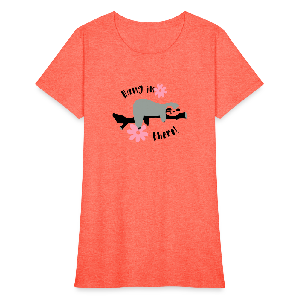 Women's T-Shirt - heather coral