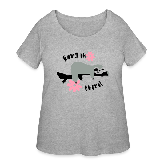 Women’s Curvy T-Shirt - heather gray