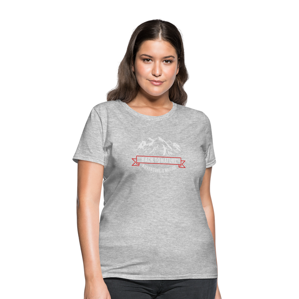 Women's T-Shirt - heather gray