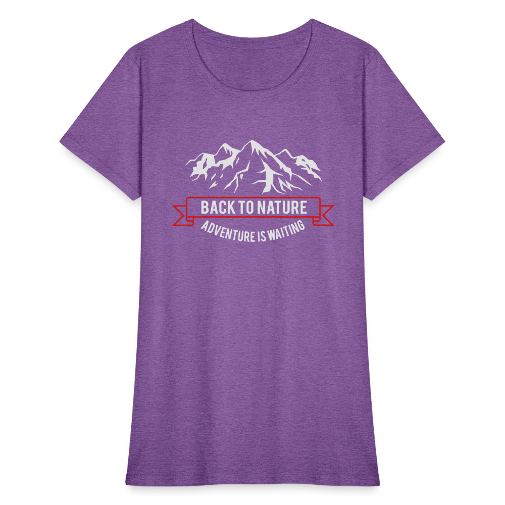 Women's T-Shirt - purple heather