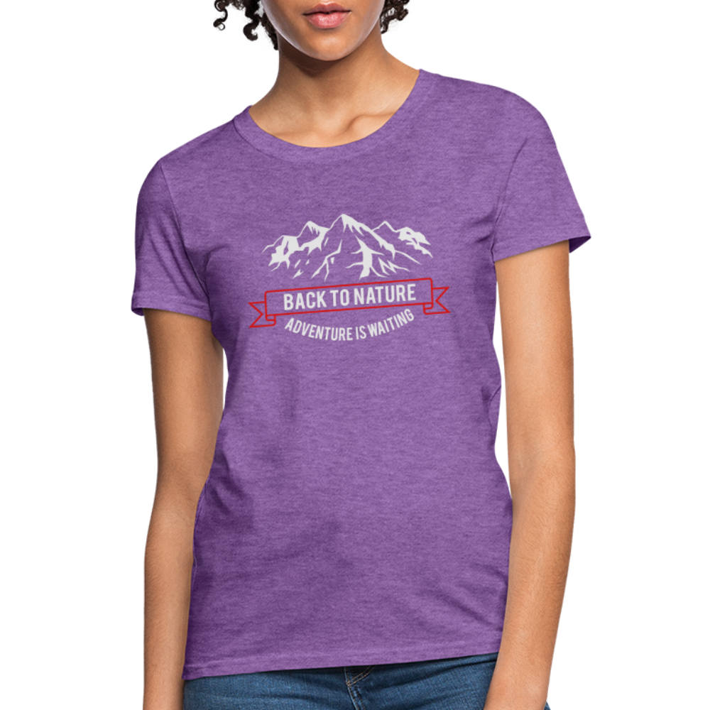 Women's T-Shirt - purple heather