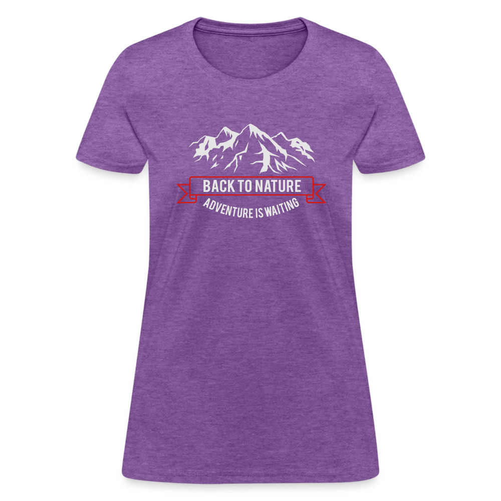 Women's T-Shirt - purple heather