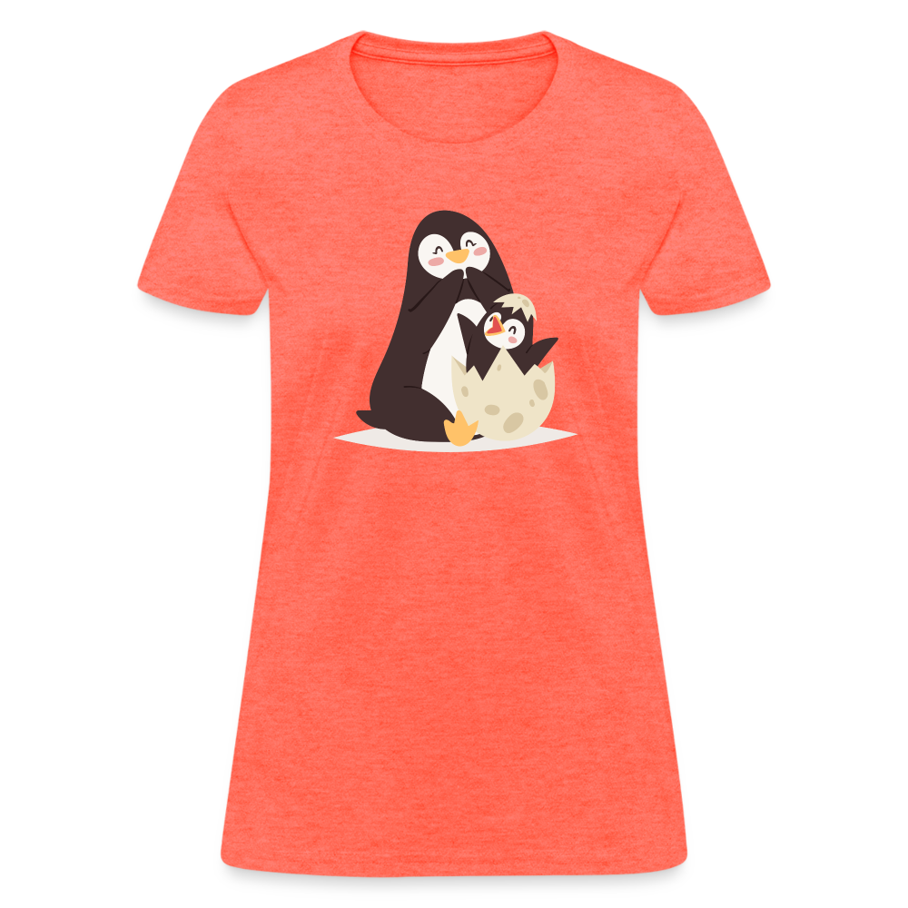 Women's T-Shirt - heather coral