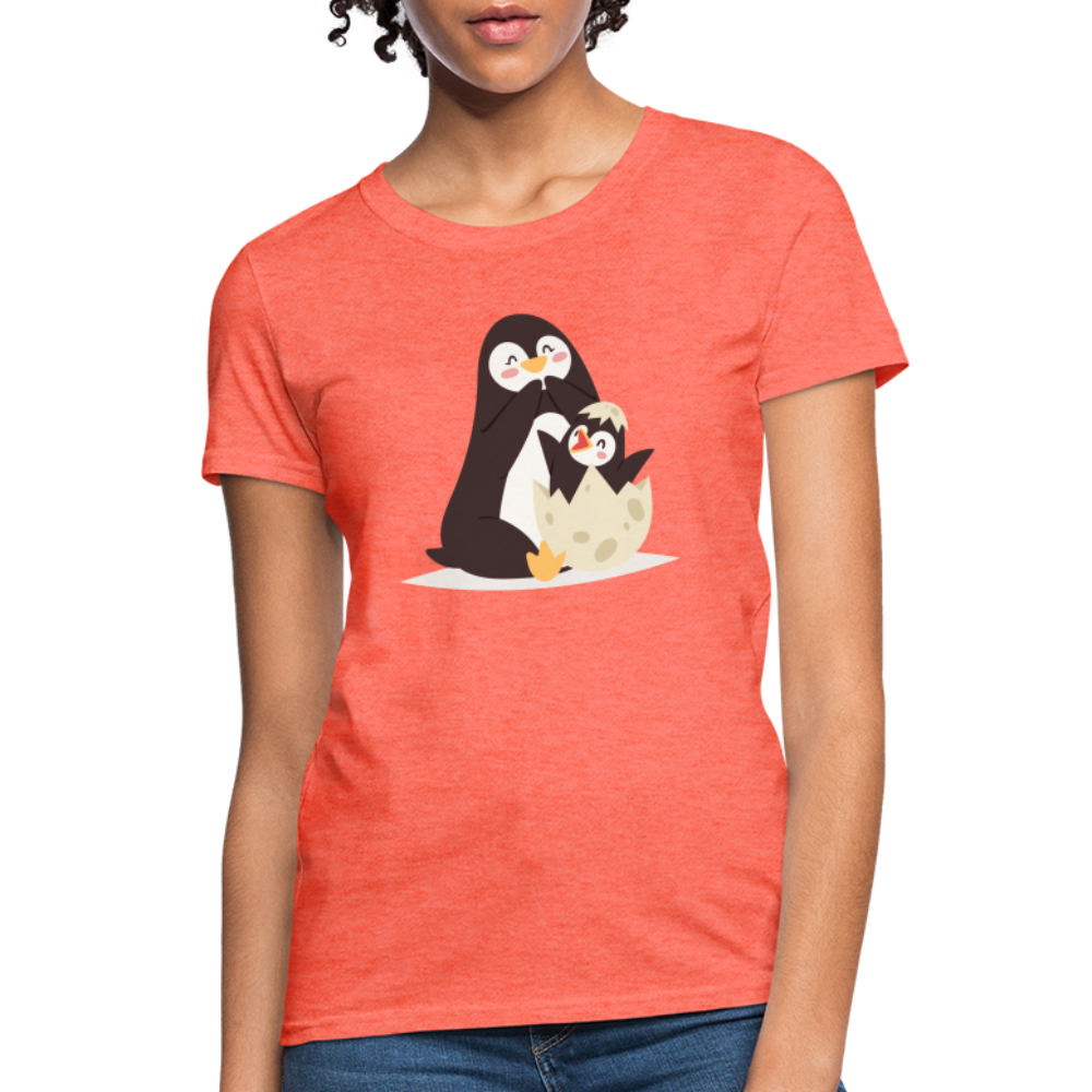 Women's T-Shirt - heather coral