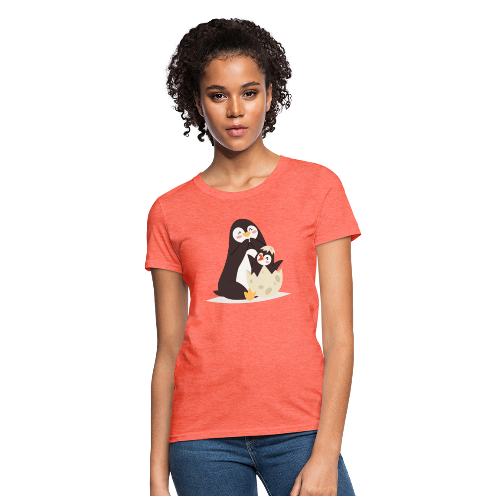 Women's T-Shirt - heather coral