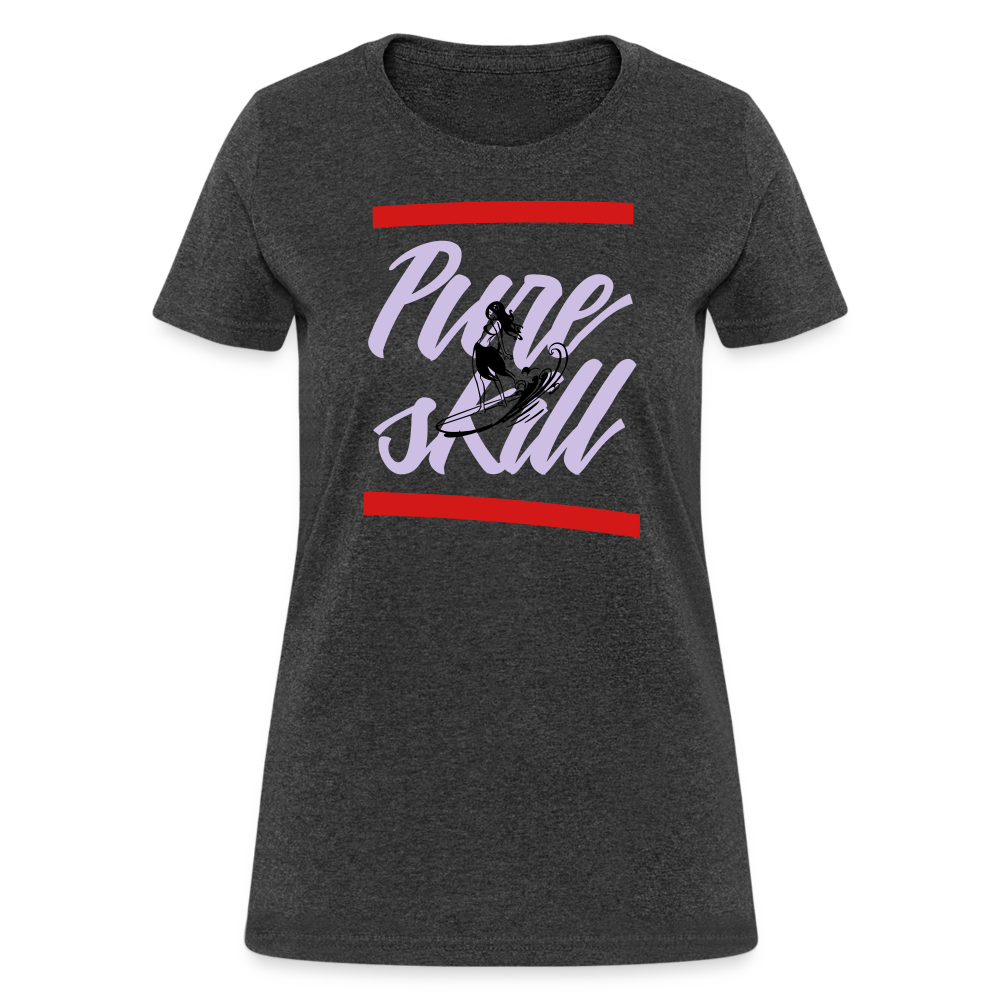 Women's T-Shirt - heather black