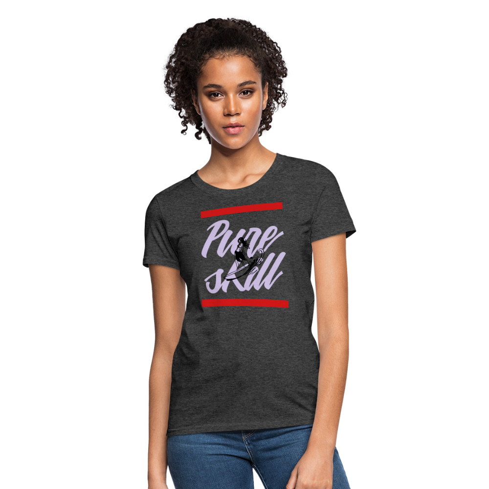 Women's T-Shirt - heather black