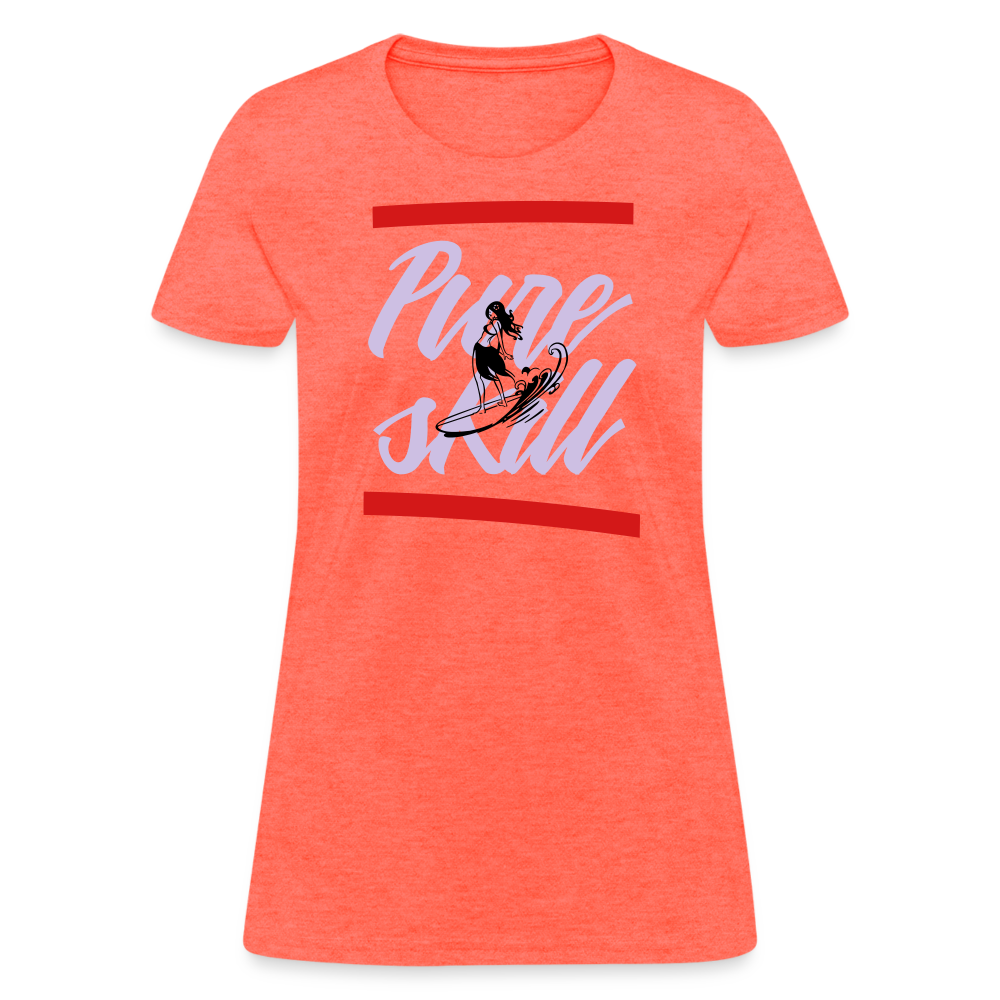 Women's T-Shirt - heather coral