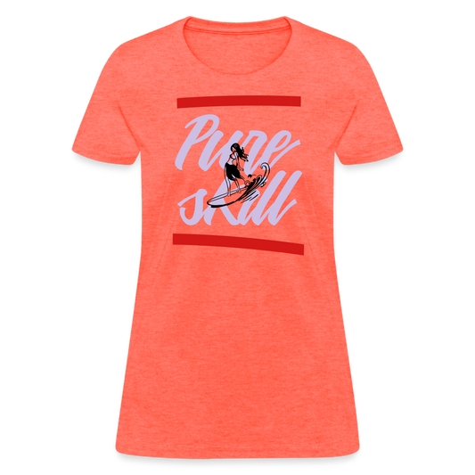 Women's T-Shirt - heather coral