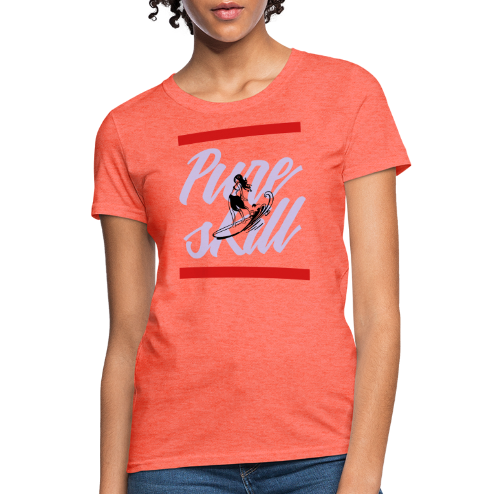 Women's T-Shirt - heather coral