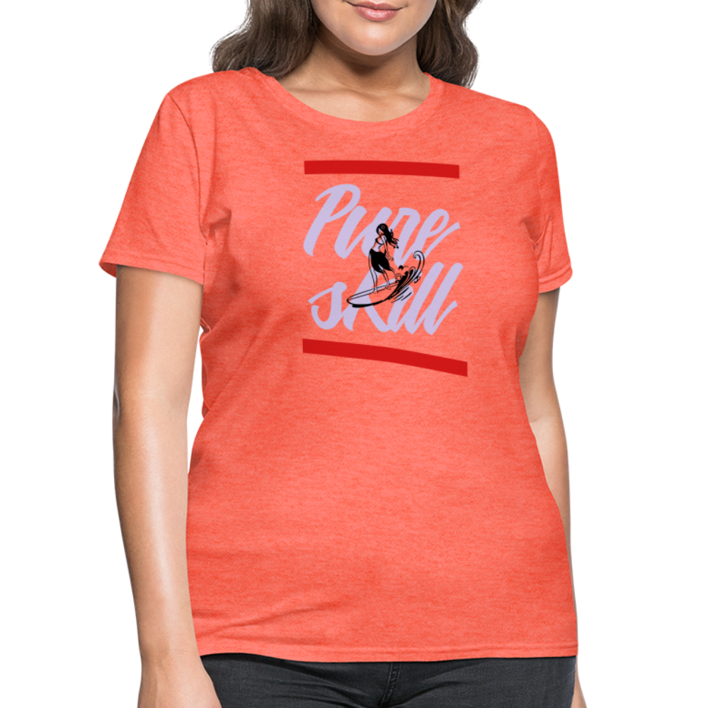 Women's T-Shirt - heather coral