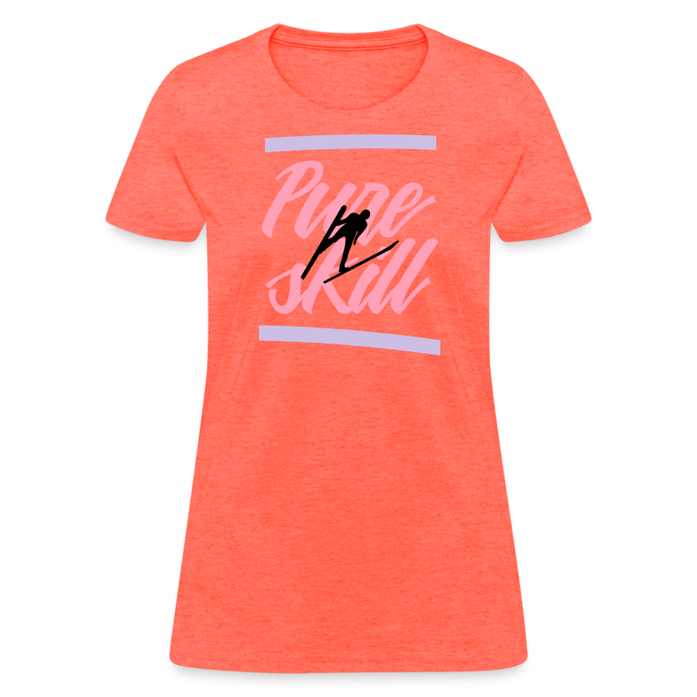 Women's T-Shirt - heather coral