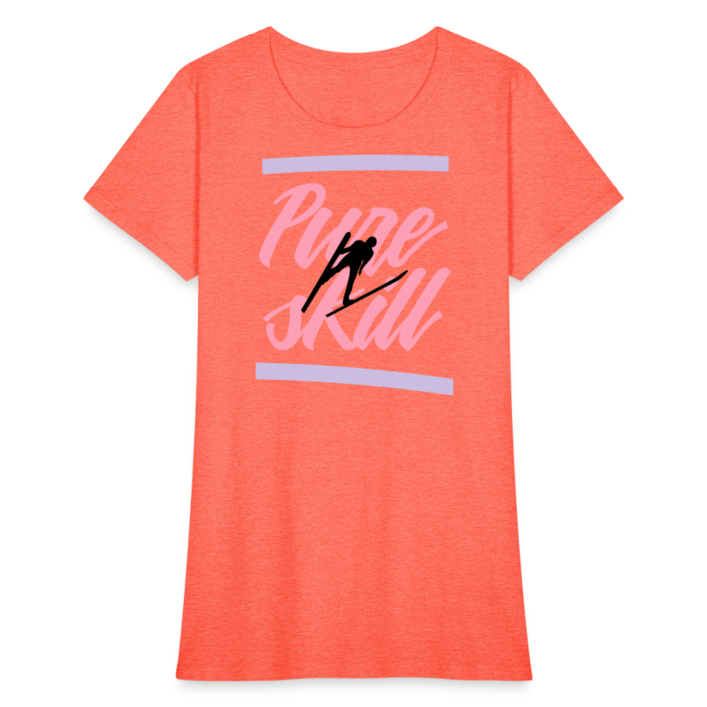 Women's T-Shirt - heather coral