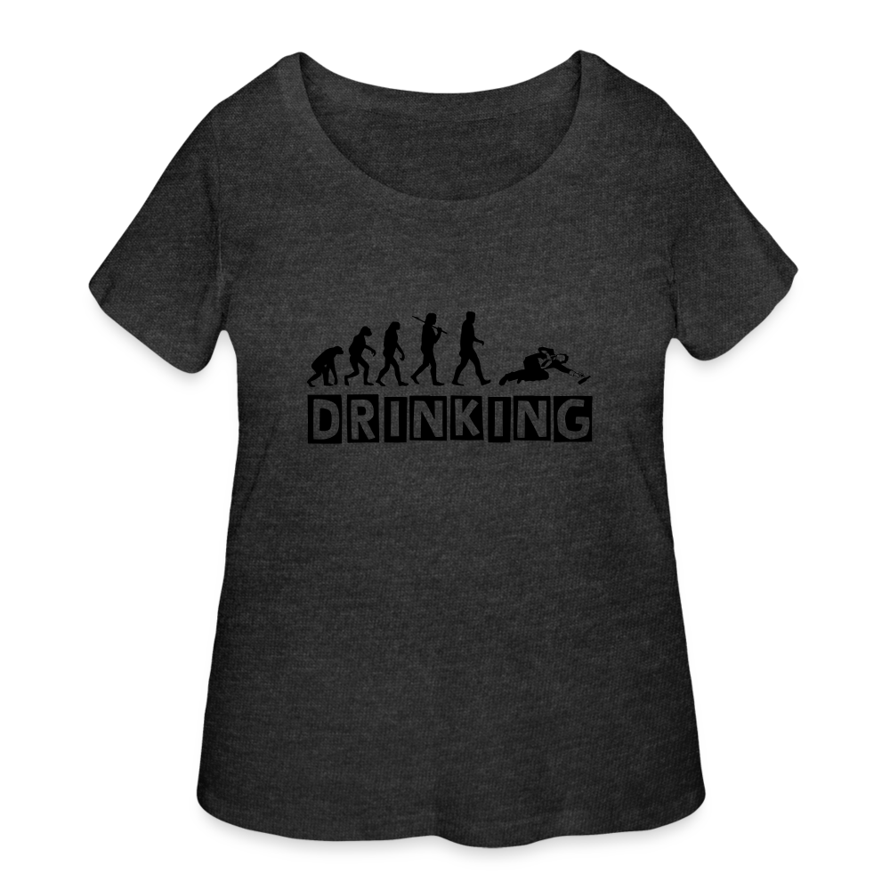 Women’s Curvy T-Shirt - deep heather