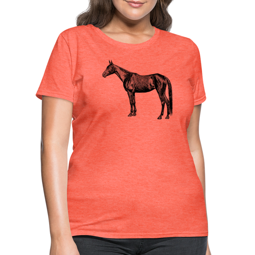 Women's T-Shirt - heather coral