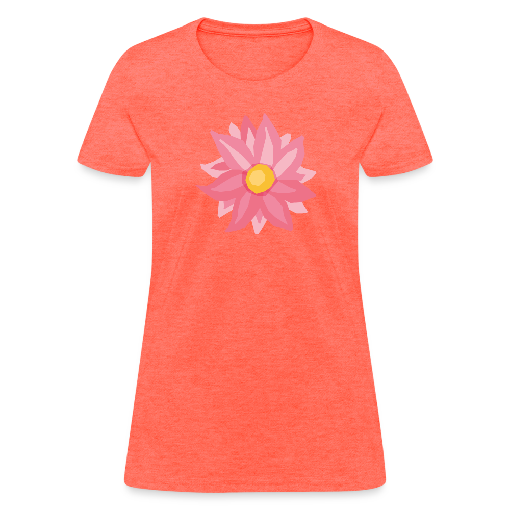 Women's T-Shirt - heather coral