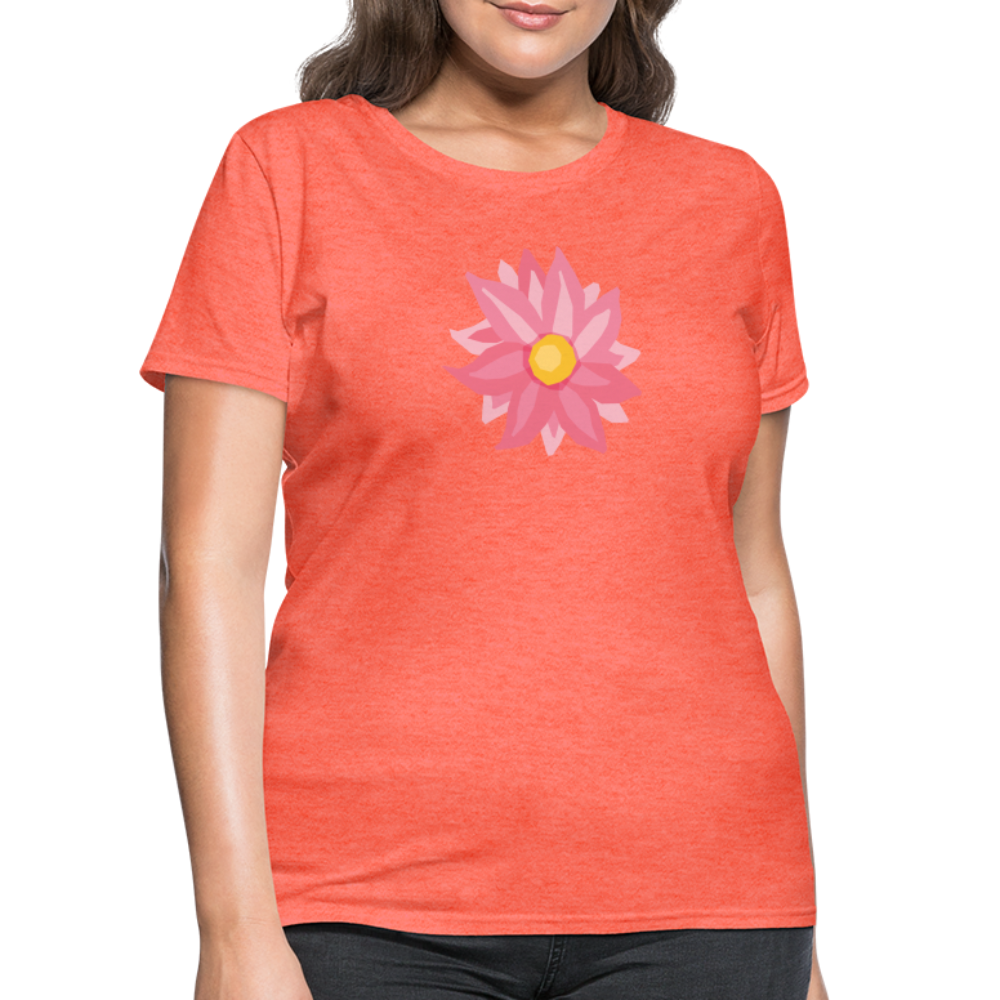 Women's T-Shirt - heather coral