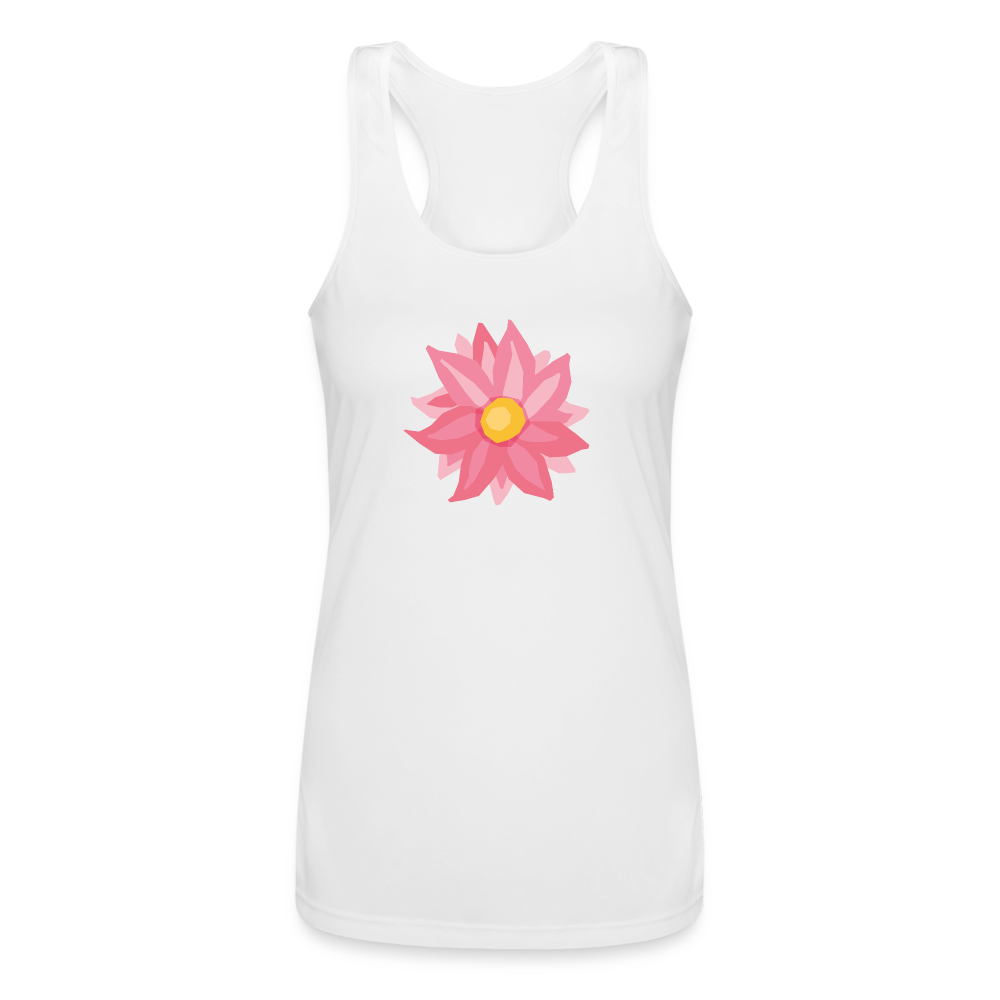 Women’s Performance Racerback Tank Top - white