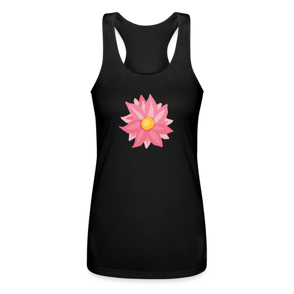 Women’s Performance Racerback Tank Top - black