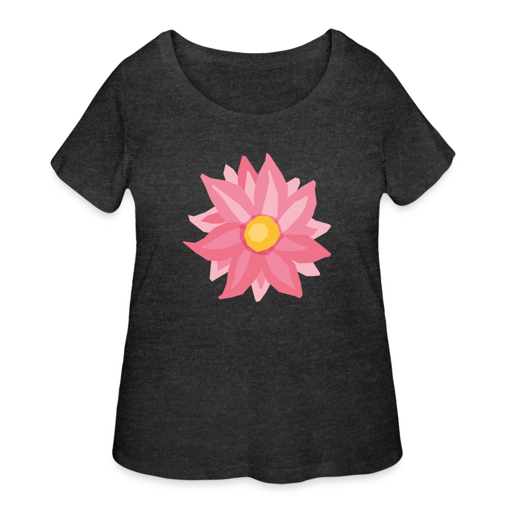 Women’s Curvy T-Shirt - deep heather