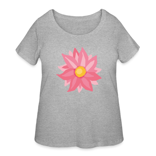 Women’s Curvy T-Shirt - heather gray