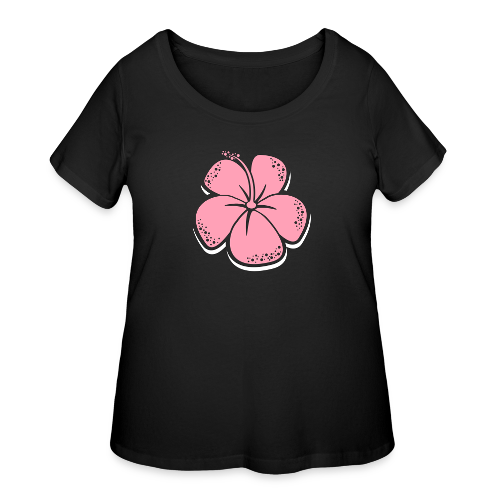 Women’s Curvy T-Shirt - black