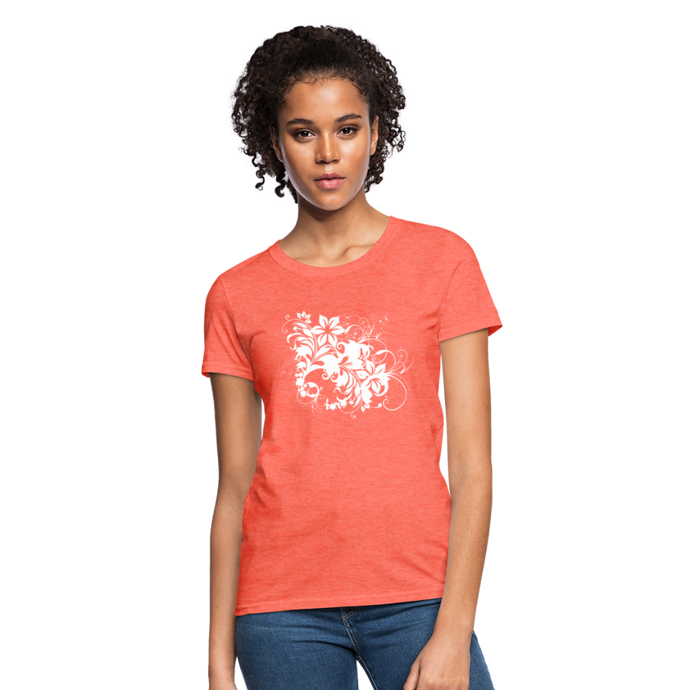 Women's T-Shirt - heather coral