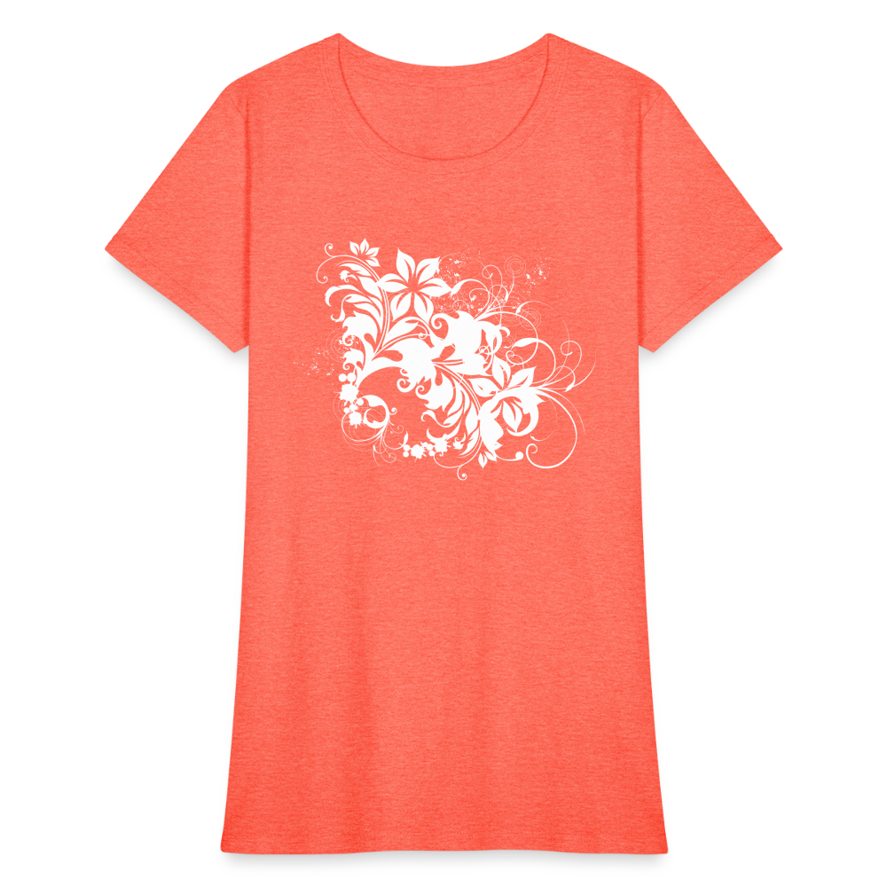 Women's T-Shirt - heather coral