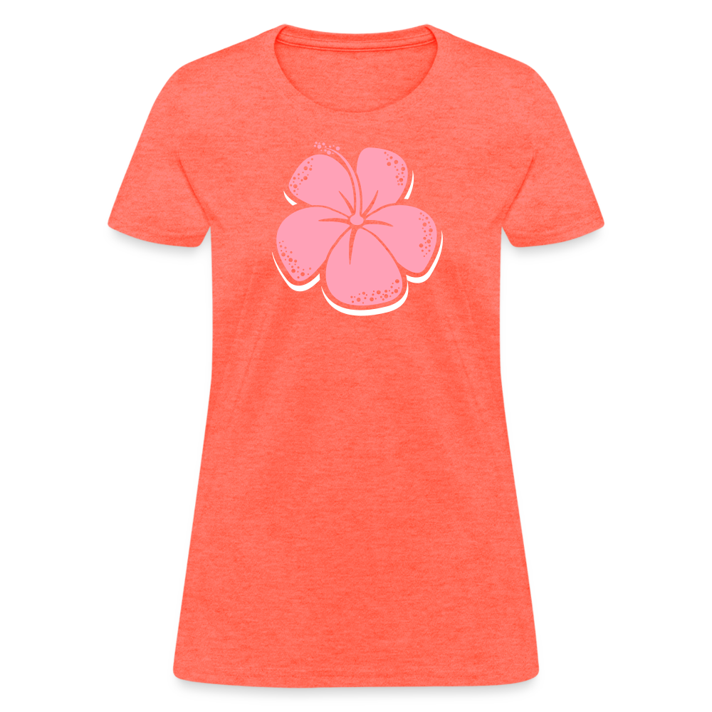 Women's T-Shirt - heather coral