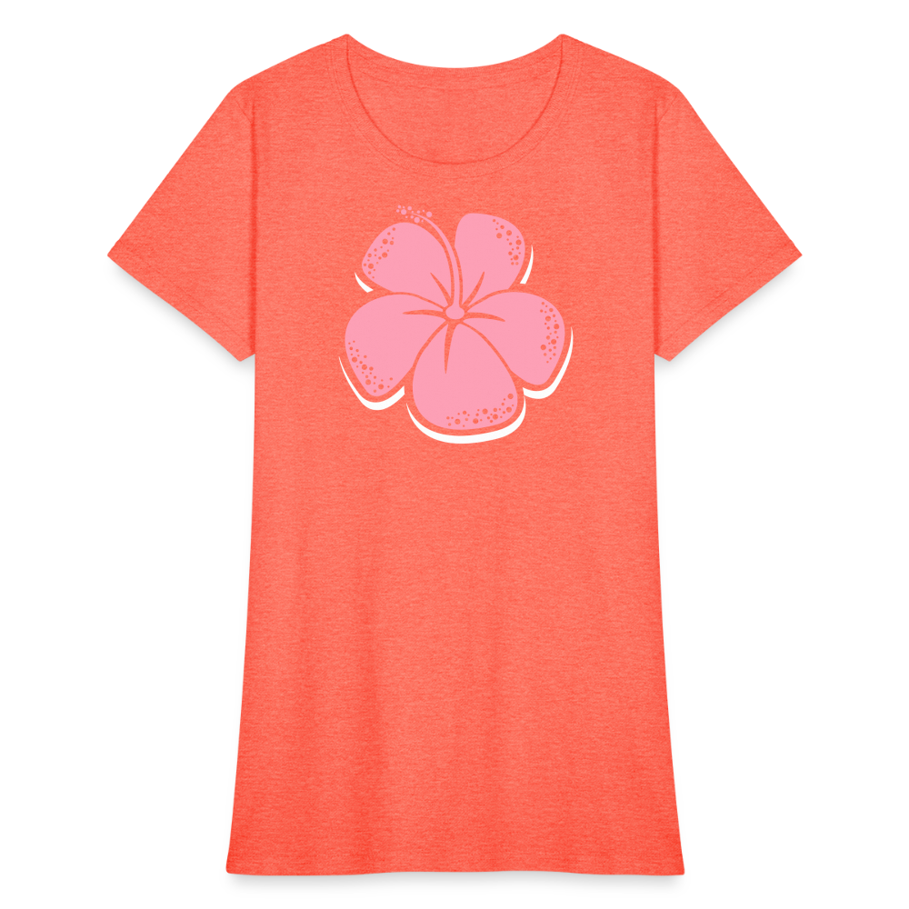 Women's T-Shirt - heather coral