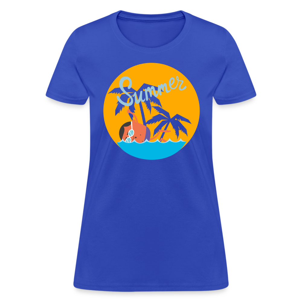 Women's T-Shirt - royal blue