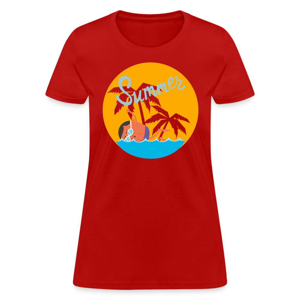 Women's T-Shirt - red