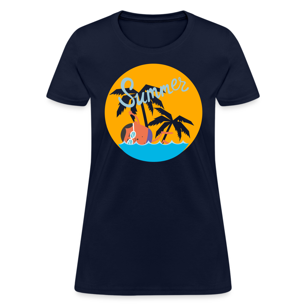 Women's T-Shirt - navy