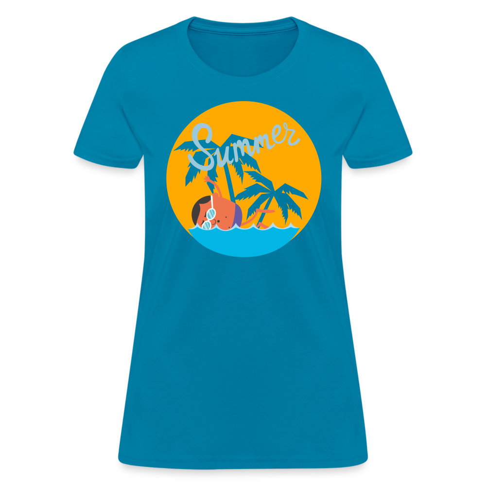 Women's T-Shirt - turquoise