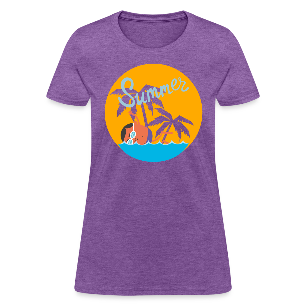 Women's T-Shirt - purple heather