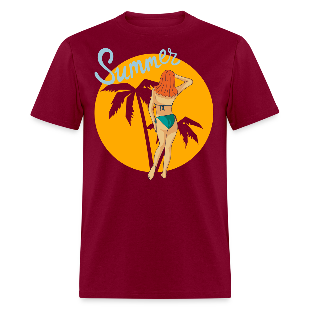 Unisex Classic T-Shirt - burgundy