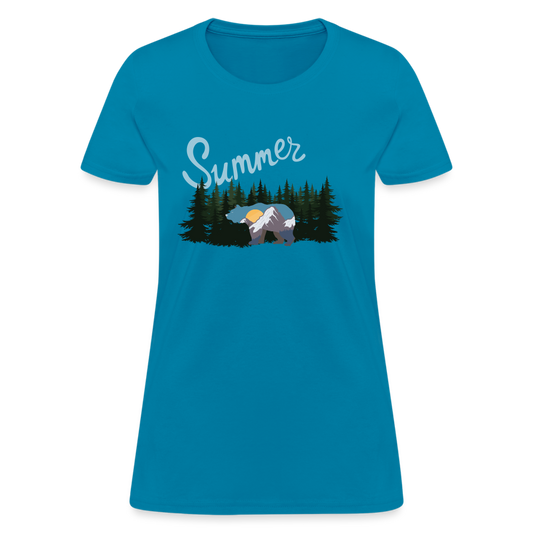 Women's T-Shirt - turquoise